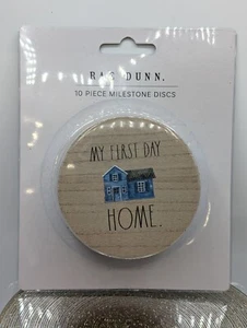 Rae Dunn 10 Piece Milestone Discs Pictures Baby Gift  Newborns My First Holidays - Picture 1 of 8