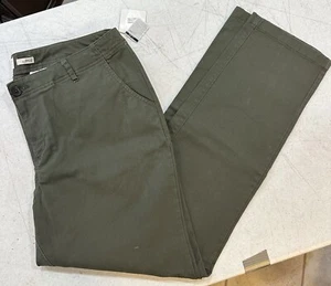 A New Day Women’s Green Chino Pants Size 14 Womens Pants Chinos Size = 32 - Picture 1 of 6