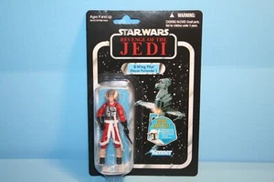 STAR WARS 2011 VINTAGE COLL MINT ON CARD B-WING PILOT REVGE FIGUR WAFFE HASBRO - Bild 1 von 20