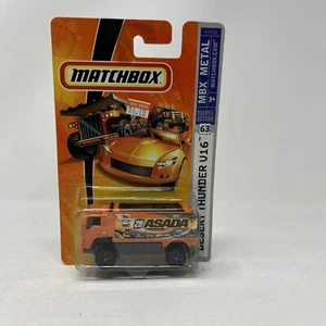 Matchbox MBX Metal (2007) Desert Thunder V16 Orange Toy Car #63 - Picture 1 of 2