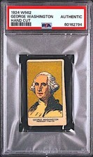 1924 W562 George Washington PSA Authentic **Key Card**