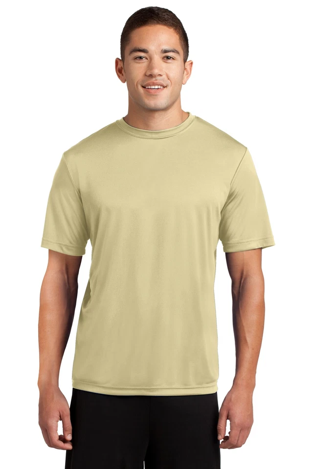 Camiseta de entrenamiento Sport-Tek TST350 para hombre manga corta grande y alta Dri-Fit rendimiento Foto 1 de 3