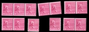#843, The 4 Cent Madison of the 1938 Presidential Series, 13 NH, 30 PH - Bild 1 von 2