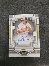 DL Hall 2023 Topps Tier One, On Card Auto #52/299