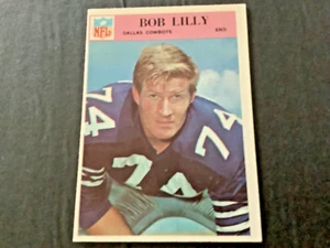 1966 Philadelphia Gum #60 Bob Lilly Near Mint NrMt Very Rare Error Card on back - Picture 1 of 4