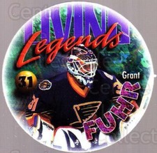 1995-96 Canada Games NHL POGS Inserts #8 Grant Fuhr