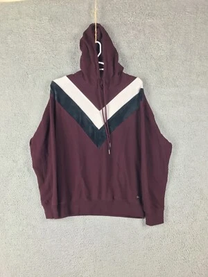 Sudadera con capucha Marc New York Performance para mujer manga larga Burgendy talla S Foto 1 de 4