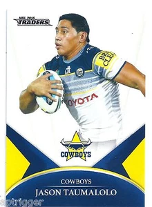 2016 NRL Traders Base Card (089) Jason TAUMALOLO Cowboys - Picture 1 of 1