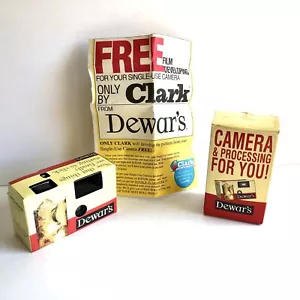 Rare! New Vintage Dewar’s Scotch Whisky Promotional Gift 35mm Camera Collectible - Picture 1 of 5