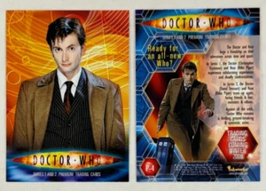 CHEAP PROMO CARD: DOCTOR WHO SERIES 1 & 2 (Inkworks 2008) #P-4 Set Canceled - Picture 1 of 2
