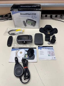 Garmin StreetPilot 2720 GPS Navigator Tested Works  Mount Cables & Manual Bundle - Picture 1 of 9