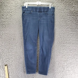 Jeans Liverpool donna taglia 6 Petite blu pull-on skinny denim elasticizzato - Foto 1 di 11