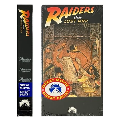 Raiders Of The Lost Ark (VHS, 1981) Indiana Jones - NEW SEALED - Image 1 of 4