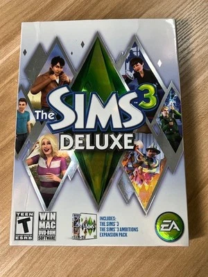 The Sims 3 Deluxe PC Windows w/ 2010 Ambitions Manual Inc + FREE GAME GUIDES - Image 1 of 4