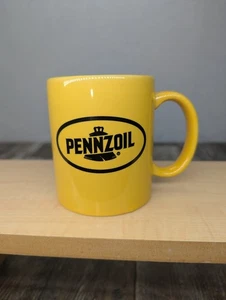 Pennzoil Yellow coffee mug . Tea Great Car Display .  - Picture 1 of 9