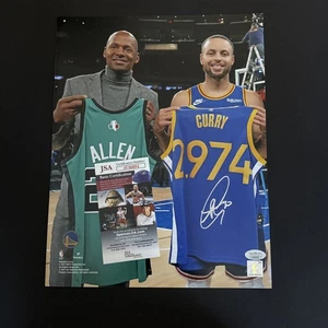 Stephen Curry Golden State Warriors Signed 11x14 Photo Autographed JSA COA - Picture 1 of 2