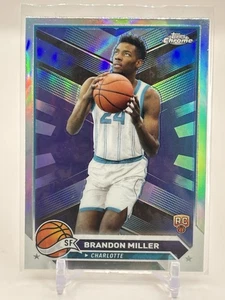 2023-24 Topps Chrome - Brandon Miller #127 Refractor Rookie (RC) - Picture 1 of 1