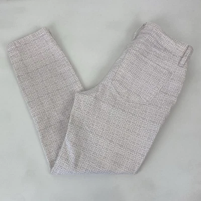 NYDJ Clarissa Ankle Grazer Jeans Size 10 Ladies White Pink Grey Summer - Image 1 of 4