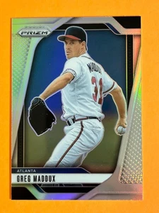 Greg Maddux 2025 Panini Prizm (SP) Silver Prizm #67 Atlanta Braves - Imagen 1 de 2