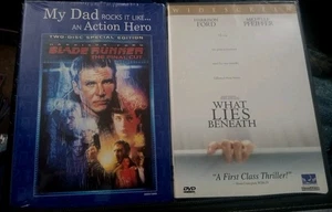 Blade Runner (Special Ed) PROMO & What Lies Beneath Harrison Ford 2 DVD LOT NEW - Picture 1 of 5