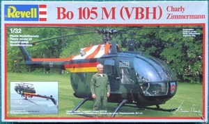oop Revell (Ex Italeri) 4432 1/32 MBB Bo 105M (VBH) Charly Zimmermann 1985 Boxin - Picture 1 of 8