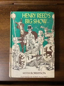 Henry Reed's Big Show - Keith Robertson - Third Edition c1974 HC Ex-library Copy - Picture 1 of 11