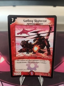 Duel Masters Gatling Skyterror Holo Rare 79/110 NM - Picture 1 of 3