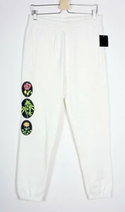 Pantalones de skate Huf Worldwid pantalones manguera flores silvestres 2 vellón sin blanquear en M 32 - Imagen 1 de 1