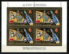 Comores 1976 Bi centenaire USA Space Opération Viking Gold Or MICHEL 312A 56euro