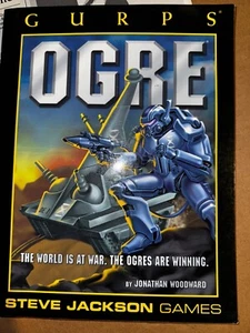 GURPS OGRE World at War - Steve Jackson Games 2000 1ª Edición RPG Libro SC - Imagen 1 de 3