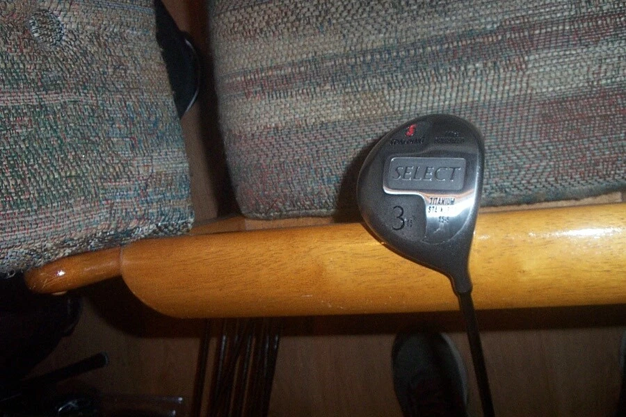 BRAND NEW Spalding Select 210cc 15 degree fairway 3 wood steel stiff shaft RH  - Image 1 of 3