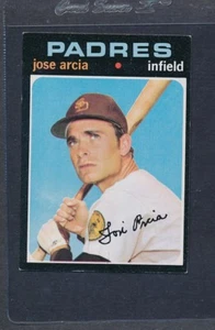 1971 Topps #134 Jose Arcia Padres EX *2861 - Picture 1 of 1