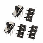 5 Pcs 2 Position Straight 6P DPDT Micro Slide Switch Latching Toggle Switch