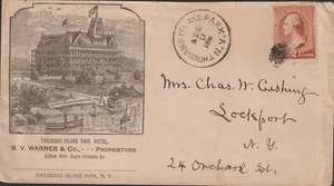 #210 Thousand Island and Park NY Illust Advt cover Thousand Is Park Hotel (d44) - Picture 1 of 2