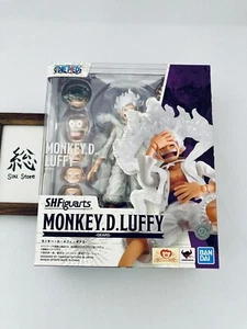 Figura de acción S.H.Figuarts Monkey D. Luffy Gear 5 UNA PIEZA Bandai nueva - Imagen 1 de 3