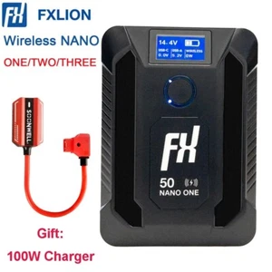 FXLION WIRELESS NANO ONE TWO Trois V-Mount Batterie USB-C pour Appareil Photo Téléphone Reflex Numérique  - Photo 1 sur 11