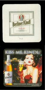 Bierdeckel Berliner Kindl (2) Bier Birra Bière, Brauerei, Berlin-Weißensee - Bild 1 von 1