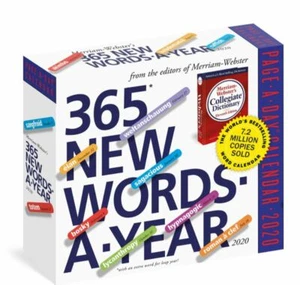 2020 365 New Words-a-year Page-a-day Calendar by Merriam-Webster - Bild 1 von 3