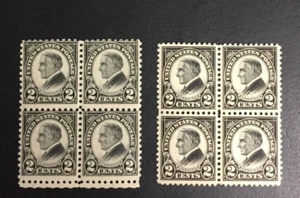 SCOTT 610 2c, Two (2) Blocks of 4 Mint Postal Stamps - Picture 1 of 1