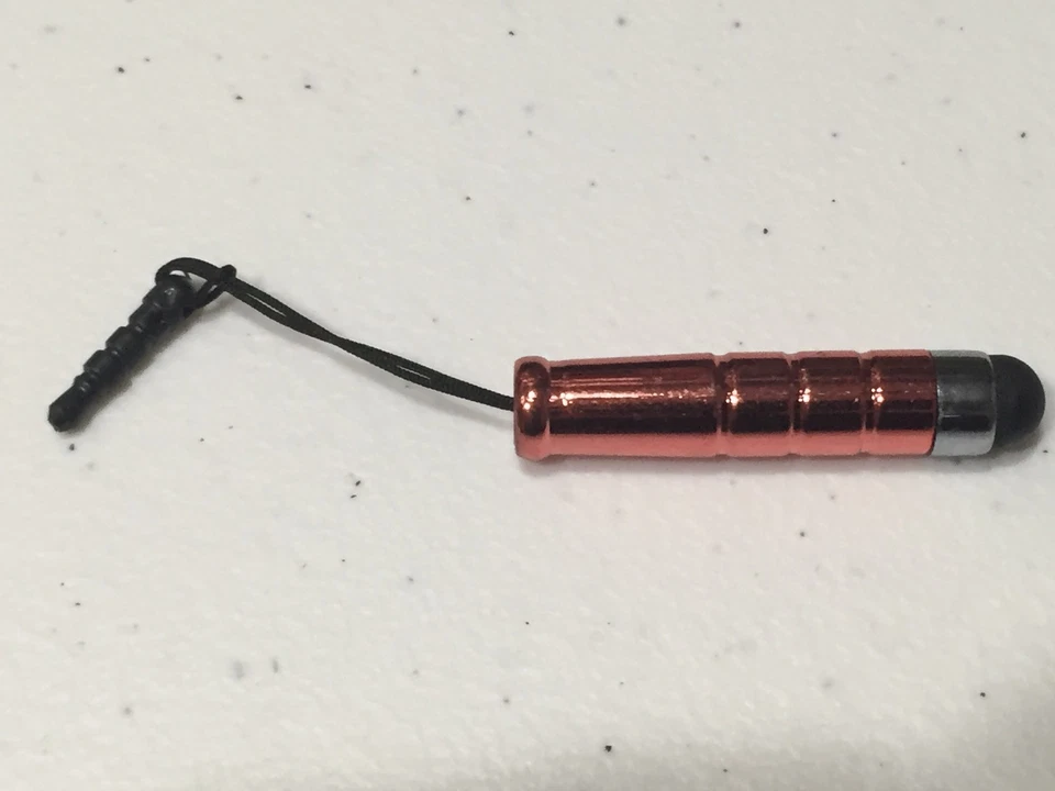 BULLET STYLUS LÁPIZ TÁCTIL CORTO 3,5 MM tapón antipolvo PARA APPLE IPhone x 8 7 plus 6 5 4 Foto 1 de 4