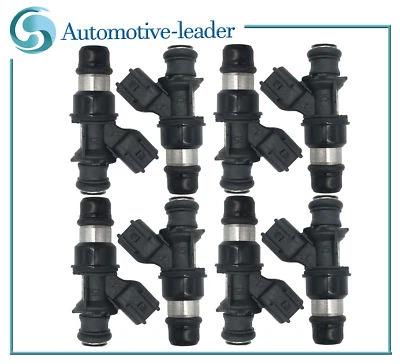 8X Fuel Injectors 12580681 For GMC Sierra Yukon Envoy Chevrolet Silverado Tahoe - Image 1 of 4