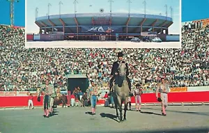 Postal de colección del estadio taurino Juárez México Matadores - Imagen 1 de 2