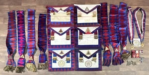 Freemasons Masonic Regalia Bundle Vintage Devonshire - Picture 1 of 17