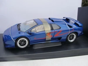 AUTOART PERFORMANCE LAMBORGHINI DIABLO BLUE 70082  1.18 NEW OLD STOCK BOXED - Picture 1 of 13