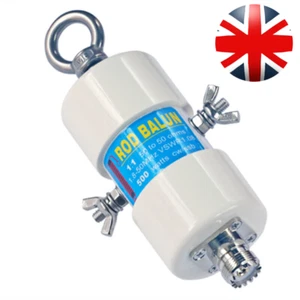 Bande balun HF impermeabili 1:1 1-50MHz 500W per antenna balun per 160m-6m UK - Foto 1 di 7