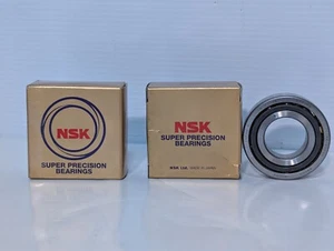 (Set of Two) NSK 7206CTYNSULP4 Abec-7 Super Precision Spindle Bearings 7206 - Picture 1 of 11