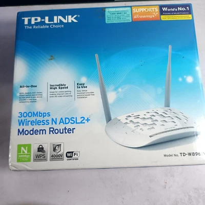 MODEM TP-LINK TD-W8961ND ADSL2+ Wireless N 300Mbps - Image 1 of 4