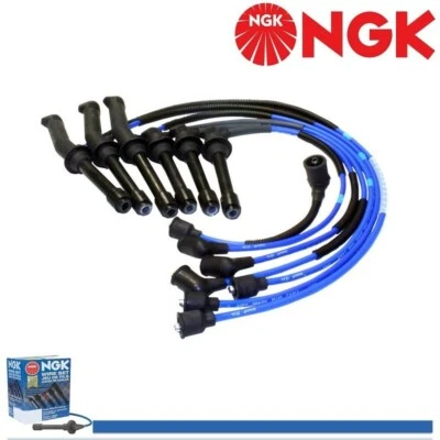 Conjunto de fios de ignição NGK para 1992-1995 Honda Prelude V6-3.0L - Imagem 1 de 4
