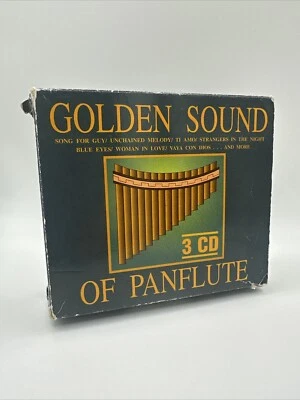 Golden Sound of Panflute von Stefan Nikolai (3 CDs) Box-Set ZYX Records - Bild 1 von 3