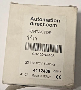 Contactor AUTOMATION DIRECT PLC GH15DN-3-10A GH15DN310A 16A GH-15DN3-10A - Picture 1 of 1